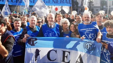 La CEA se movilizó en todo el país en defensa de la Universidad Nacional Pública