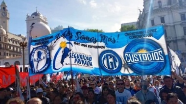 El Bloque Nacional de Seguridad Privada anunció un plan de lucha por falta de pago de los aumentos