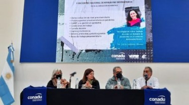 CONADU abrió el Encuentro Nacional de Niveles Preuniversitarios en San Juan