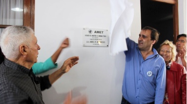 AMET Entre Ríos inauguró su Casa de Usos Múltiples “Abel Hermoso” en homenaje al ex dirigente del gremio