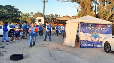 Marina Mercante inició medidas de fuerza por el incumplimiento de Arena del Litoral