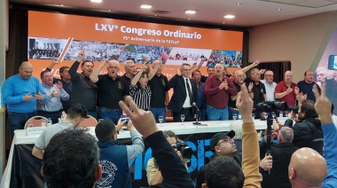 La Federación de Luz y Fuerza cerró su Congreso Nacional con la presencia de Agustín Rossi