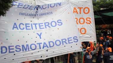 Aceiteros iniciaron Huelga Nacional Desmotadora por falta de respuestas salariales