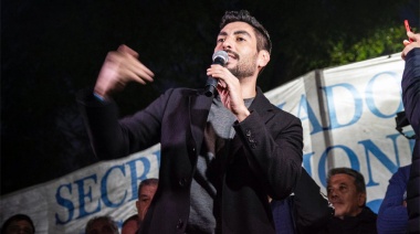 Facundo Moyano llamó a “salir de la crisis fortaleciendo el trabajo argentino”
