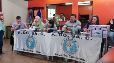 ADOSAC continúa su plan de lucha con un paro este viernes por reclamos salariales