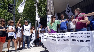 ATEN presentó un Recurso de Amparo que pretende la inconstitucionalidad del DNU