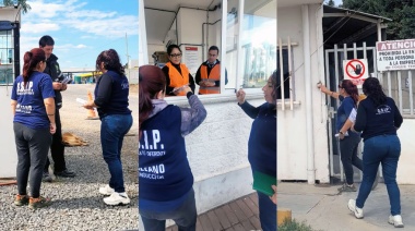 El SSIP recorrió lugares de trabajo en Rosario para atender las necesidades de los vigiladores