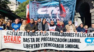 SITRAIC anunció un acampe frente al Ministerio de Trabajo para reclamar la resolución de expedientes