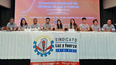 Luz y Fuerza Entre Ríos participó del Encuentro Nacional de Jóvenes de la FATLYF
