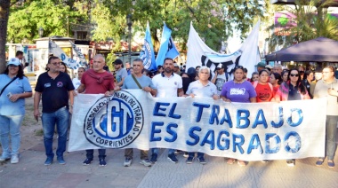 ACDP se movilizó y se sumó al mensaje de la CGT: “El trabajo es sagrado”