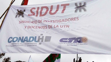 SIDUT se sumó a las medidas de fuerza contra el veto al financiamiento universitario