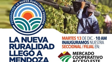 La Nueva Ruralidad Federal llega a Mendoza y amplía su representación gremial en el país