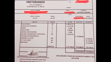 La Sur denunció que la empresa Pretorianos paga sueldos menores a 60 mil pesos en Corrientes