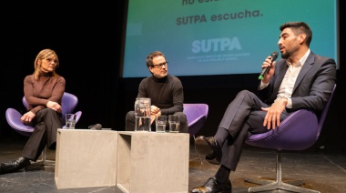 El SUTPA, junto a Gastón Pauls, brindó una charla sobre consumos problemáticos