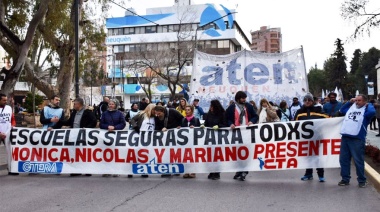 ATEN exigió “Memoria, Justicia y Escuelas Seguras” a dos años de la trágica explosión