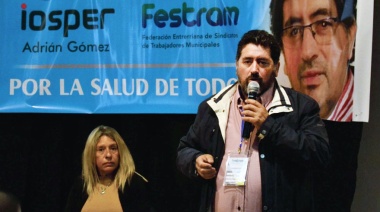 La FESTRAM celebró la reelección de Adrián Gómez en el directorio del Iosper con un “contundente respaldo”