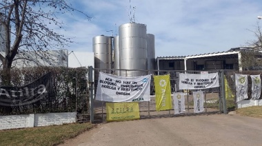 ATILRA defendió la lucha de trabajadores de Lácteos Vidal, a un año del inicio del conflicto