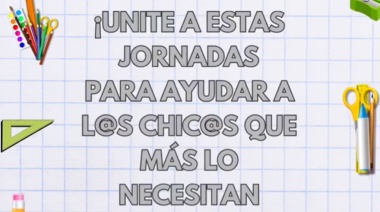 El SEF La Plata convocó a Jornadas Solidarias para la donación de útiles escolares