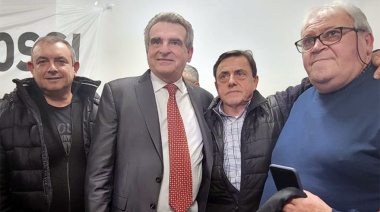 Marina Mercante participó del acto de apoyo de FEMPINRA a la candidatura de Agustín Rossi