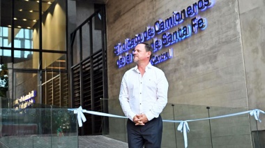 Camioneros de Santa Fe inauguró su nueva sede en Rosario: "Una obra maravillosa"