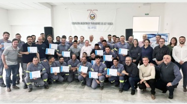 Autoridades de Luz y Fuerza participaron del cierre de la capacitación Fundaluz XXI en Chajarí