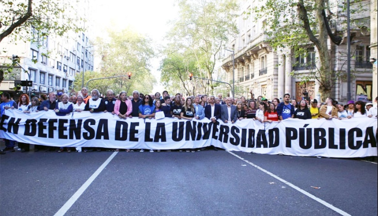 CONADU resaltó “una movilización histórica” en defensa de la Universidad Pública