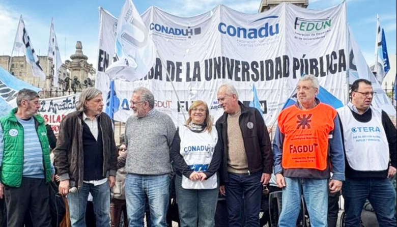 CONADU destacó el apoyo de Diputados y expuso "el histórico desfinanciamiento" universitario