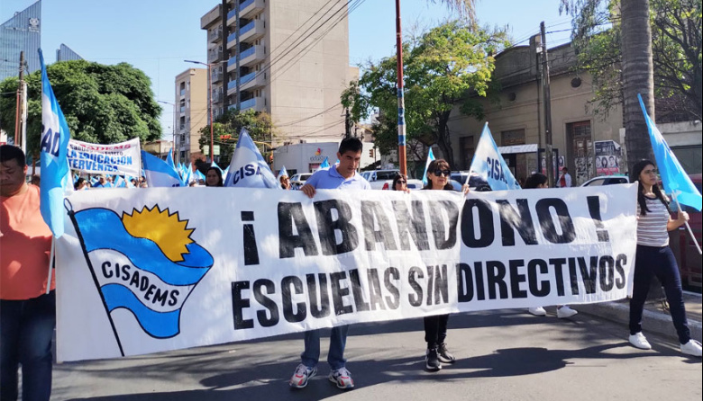 CISADEMS expuso las "acefalías" y difundió testimonios: "Las escuelas hablan"