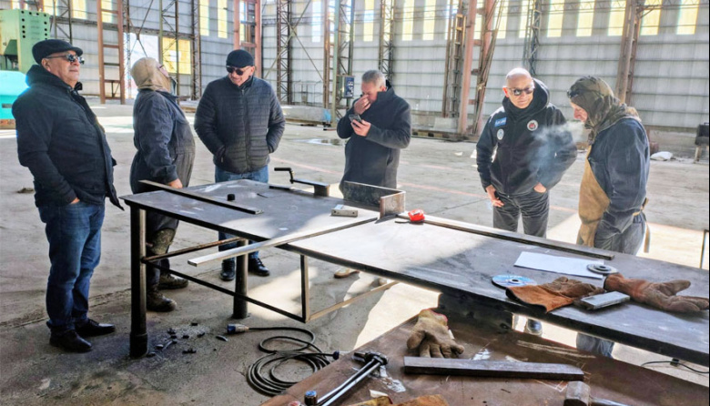 SAONSINRA respaldó la "trascendental" reactivación del Astillero de Comodoro Rivadavia