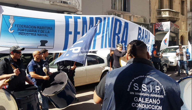 El SSIP se movilizó junto a la FEMPINRA: “Instamos a negociar de buena fe”