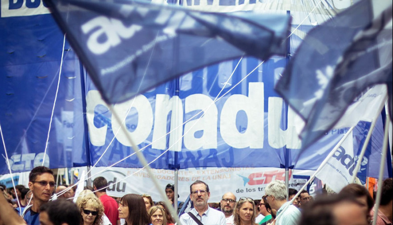 CONADU: "Estamos dispuestos a comenzar el año 2026 con una lucha contundente"