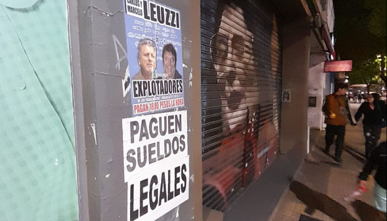 UTHGRA La Plata reafirma denuncias hacia los Leuzzi: "Son explotadores, violentos y evasores"