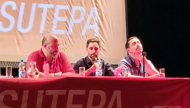 SUTEPA se unió a FESINTRAS "para defender la salud" y "a quienes la sostienen todos los días"
