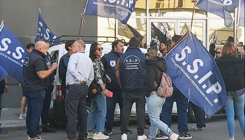 El SSIP profundiza su plan de lucha con un paro total de vigiladores por 48 horas