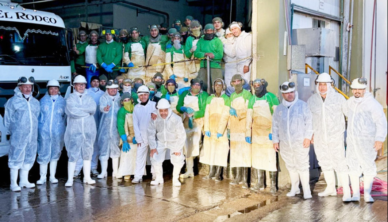 Sindicatos de la Carne reafirmaron "unidad, presencia y compromiso" con los trabajadores