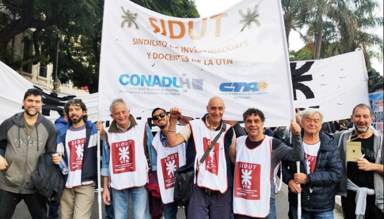 SIDUT adhirió al mensaje del Frente Universitario: "El gobierno debe cumplir la ley"