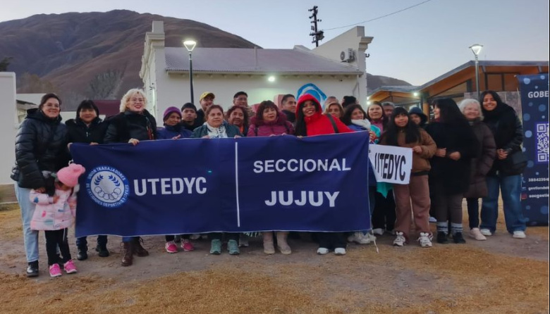 UTEDYC Jujuy integró a afiliados y afiliadas con un viaje gratis en el Tren Solar