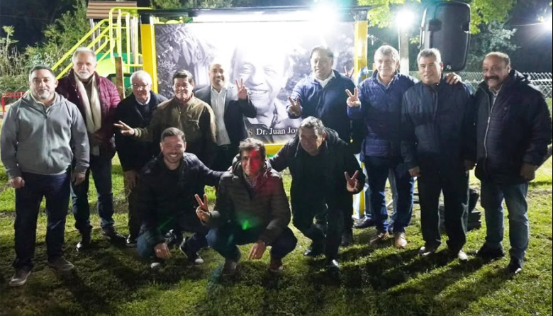 El SEF La Plata inauguró una plaza de juegos en homenaje a Juan José Mussi