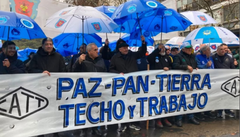 SAONSINRA marchó al Congreso en defensa de la soberanía y los recursos nacionales