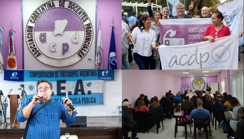ACDP resaltó sus 71 años  junto a la docencia "defendiendo derechos y educación pública"
