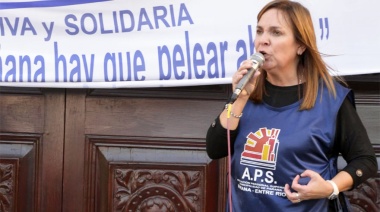 Alejandra Levrand va por un nuevo mandato al frente de la APS: “Marcamos un camino gremial”