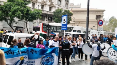 Trabajadores de seguridad siguen “sin respuestas” y plantean “llevar el conflicto a Casa Rosada”