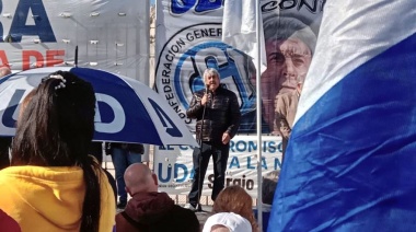 Sergio Romero apuntó contra “un proyecto propuesto para oprimir a los trabajadores”
