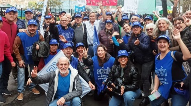 APINTA se movilizó al Congreso para manifestarse contra la Ley Bases