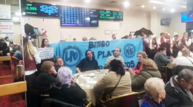 UTHGRA reclamó en el Bingo La Plata el pago de los aumentos acordados