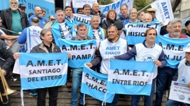 AMET Misiones participó del “Abrazo al INET” en defensa de la Educación Técnica