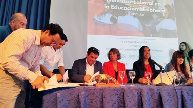 AMET Misiones participó en la Jornada sobre Bienestar Laboral en la Educación