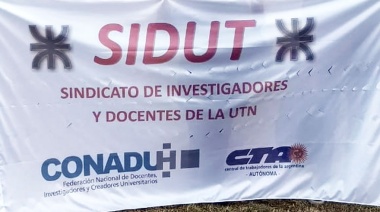 SIDUT celebró nueva conquista gremial: estabilidad laboral para más docentes de la UTN