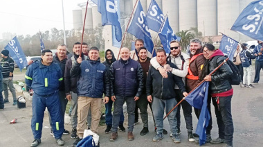 El SSIP acompañó la movilización y reclamos de FEMPINRA en el Puerto de Bahía Blanca