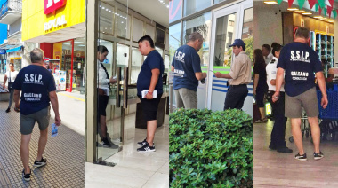 El SSIP visitó empresas y reafirmó su acompañamiento a los vigiladores en Santa Fe